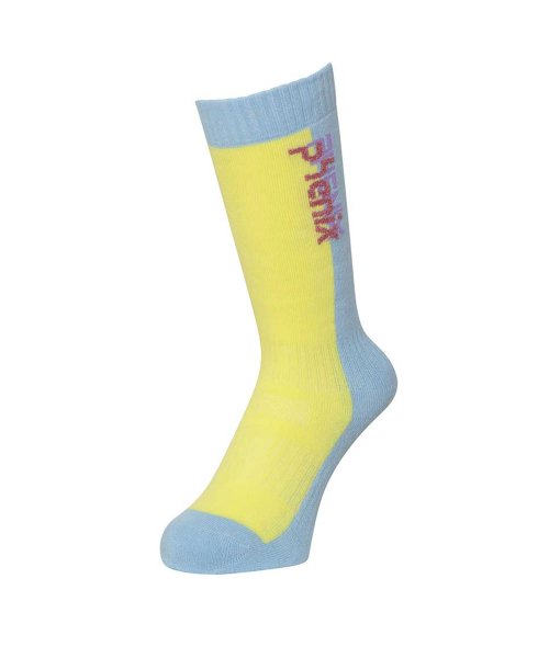 phenix(phenix)/Phenix フェニックス Fancy Color Junior Socks ファンシー カラー ジュニア スキー ソックス 靴下 抗菌 防臭【KIDS】/ブルー