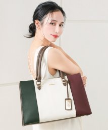 Clelia/トートバッグ レディース ブランド 大容量 A4対応 トリコロール ショルダー付き 合皮 フェイクレザー Clelia クレリア リベルテ CL－22772/505840864