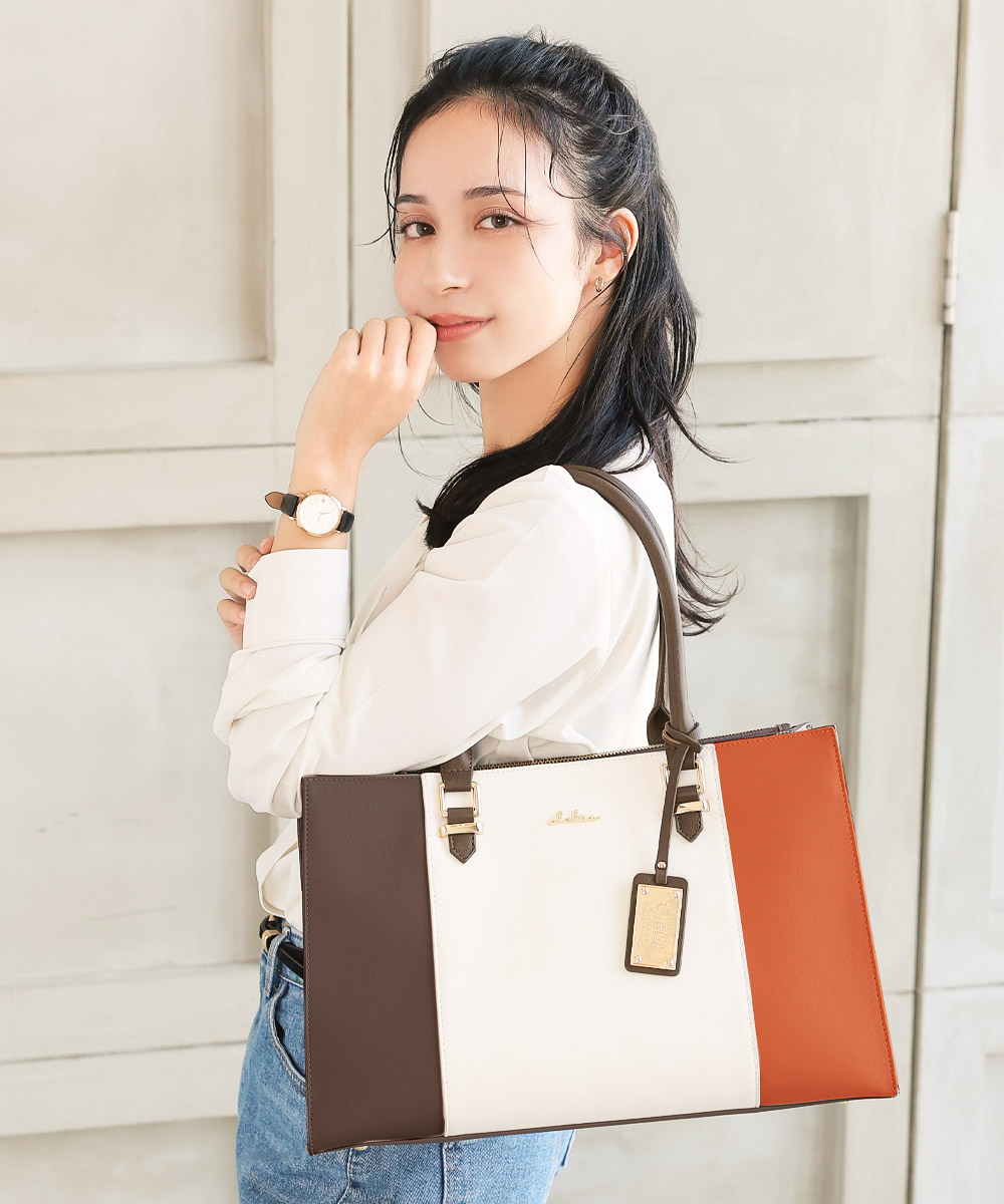 極美品✨マザーハウス メッセンジャーバッグ B5 アンティーク ブラウン