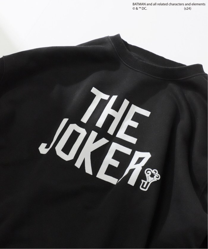 THE JOKER / ジョーカー】別注 フロッキープリント クルーネック