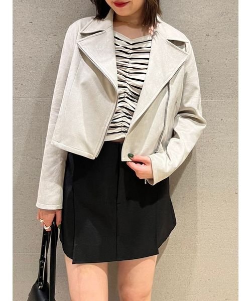 ライダースジャケット 予めご了承ください