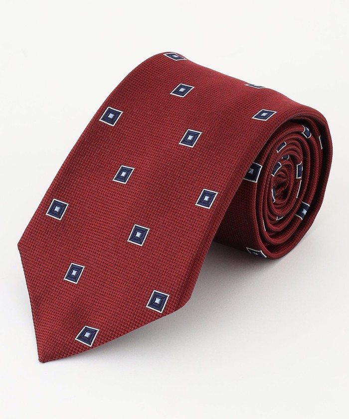 J.PRESS BASIC】ブロック小紋ネクタイ(505841767)｜HANKYU MEN'S