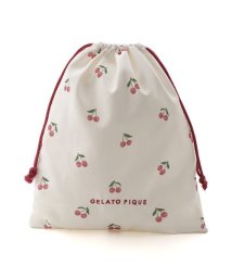 gelato pique Kids＆Baby(gelato pique Kids＆Baby)/【KIDS】【販路限定商品】巾着L/RED