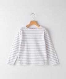 SHIPS KIDS(シップスキッズ)/SHIPS KIDS:80～90cm / ボーダー 長袖 TEE/ラベンダー