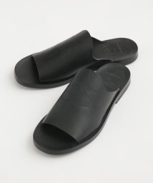 nano・universe(ナノ・ユニバース)/TO＆CO./別注 LEATHER SANDALS/ブラック