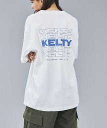 ABAHOUSE(ABAHOUSE)/【KELTY / ケルティー】バックタイポロゴプリントTシャツ/ホワイト