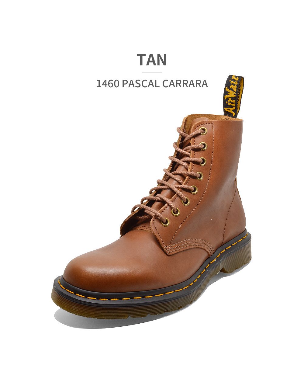 靴 Dr.Martens 1460 PASCAL 26297001 Dr. Martens 1460 VINTAGE SMOOTH LEATHER LACE UP BOOTS 26297001