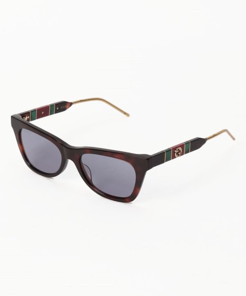 GUCCI(グッチ)/グッチ GG0598S サングラス インターナショナルフィット レディース/ブラウン/ブルー