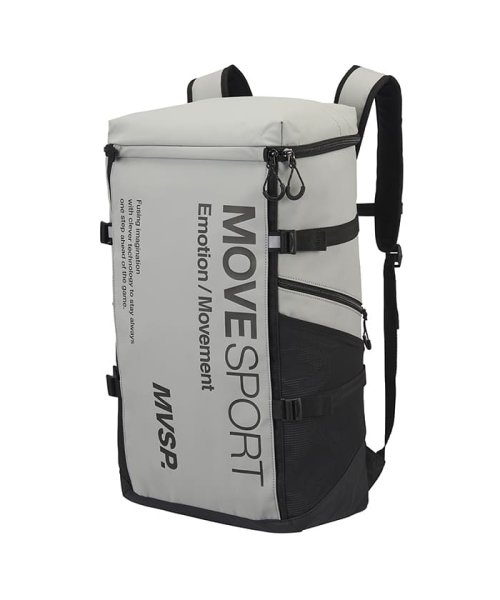 MOVESPORT(ムーブスポーツ)/スクエアバッグパック40L/グレー