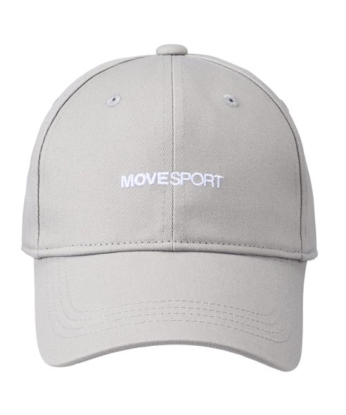 MOVESPORT(ムーブスポーツ)/ベーシックキャップ/グレー