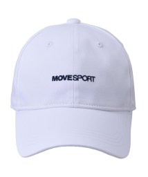 MOVESPORT(ムーブスポーツ)/ベーシックキャップ/ホワイト