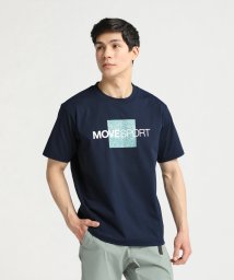 MOVESPORT(ムーブスポーツ)/S.F.TECH TOUGH ショートスリーブシャツ/ネイビーカーキ