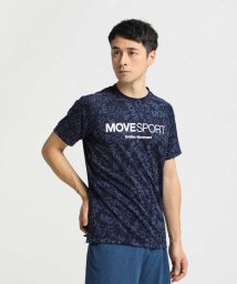 MOVESPORT/ジャガードグラフィック ショートスリーブシャツ/505832123