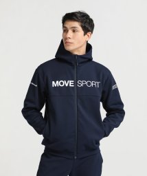 MOVESPORT(ムーブスポーツ)/S.F.TECH フルジップフーディー/ネイビー