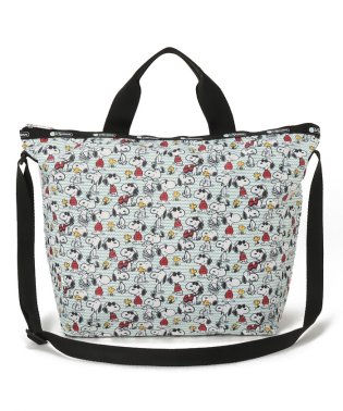 LeSportsac/DELUXE EASY CARRY TOTEスヌーピー＆ウッドストック/505835520