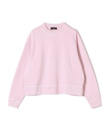 SHIPS WOMEN(シップス　ウィメン)/Primary Navy Label:〈洗濯機可能〉顔料染め クルーネック プルオーバー/ライトピンク