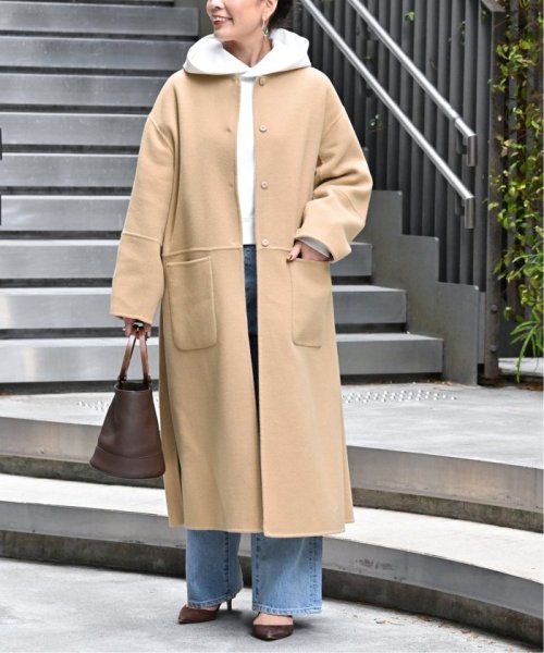 《追加》S120ブレンドリバーシブルコート 商品説明【2023AW】B.C STOCK高級感あるSuper120の糸をブレンドした、スタッフいちおしのリバ A1589582084(12100円)