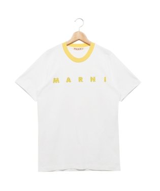 MARNI/マルニ Tシャツ カットソー オーガニックコットン 水玉ロゴ ホワイト メンズ MARNI HUMU0198PN USCV77 PDW01/505843797