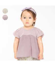 Kids Zoo/【子供服】 kid´s zoo (キッズズー) ジャガード切替Ｔシャツ 80cm～130cm W42800/505843827