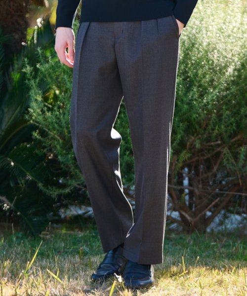 アナスタシア ツータックワイドトラウザースパンツ アナスタシア