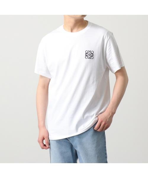 LOEWE(ロエベ) アナグラム刺繍Tシャツ 情けなく