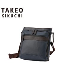 TAKEO KIKUCHI(タケオキクチ)/タケオキクチ ショルダーバッグ メンズ ブランド 斜めがけ 縦型 TAKEO KIKUCHI 745121/ネイビー