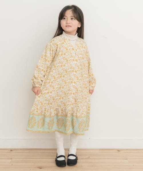 URBAN RESEARCH DOORS（Kids）(アーバンリサーチドアーズ（キッズ）)/アラベスクワンピース(KIDS)/YELLOW