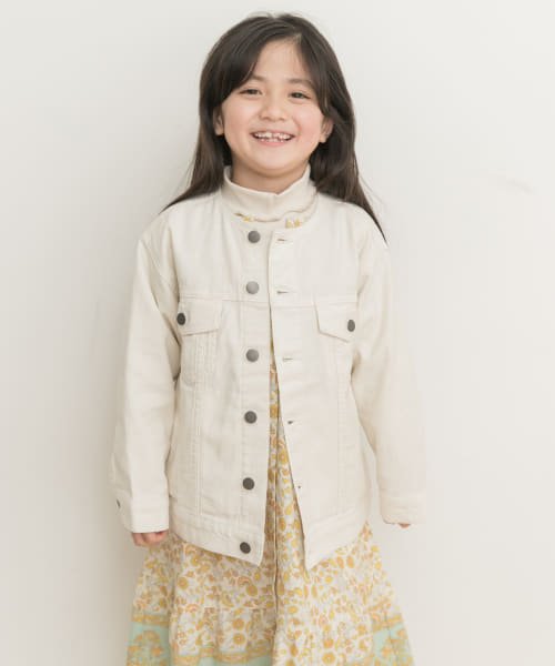 URBAN RESEARCH DOORS（Kids）(アーバンリサーチドアーズ（キッズ）)/ツイルワークジャケット(KIDS)/IVORY