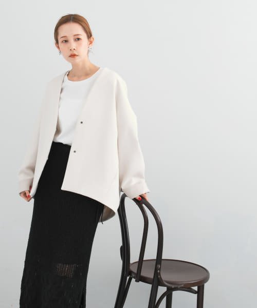 ELENDEEK　FORM SHORT COAT SHORT