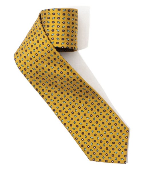 STEFANO BIGI シルク 小紋柄ネクタイ 