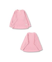 BRANSHES(ブランシェス)/【やわらか】ワッフル長袖Tシャツ/ピンク