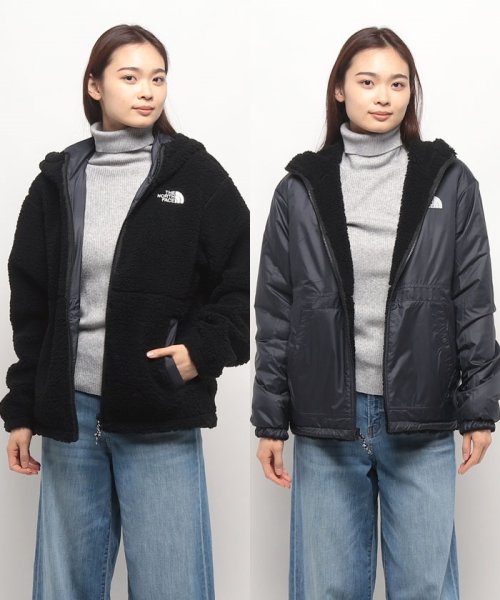 【THE NORTH FACE / ザ・ノースフェイス】FLEECE HOODIE NJ4FP57 リバーシブル ボア フリース フーディーパーカー アウター THE NORTH FACE ノースフェイス