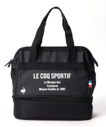 le coq sportif GOLF (ルコックスポルティフ（ゴルフ）)/二層式カートバッグ(保冷機能裏地) 約25×24×14(cm)/ブラック