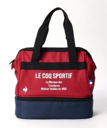 le coq sportif GOLF (ルコックスポルティフ（ゴルフ）)/二層式カートバッグ(保冷機能裏地) 約25×24×14(cm)/レッド