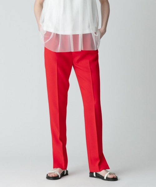 サイドスリットテーパードパンツ 