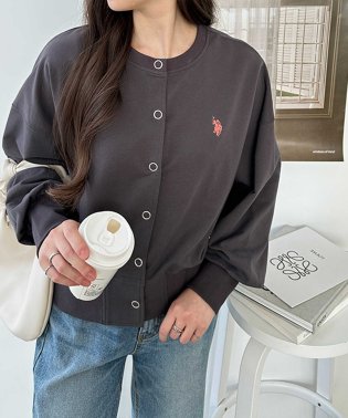 GeeRA/【US.POLO.ASSN】　スナップボタンカーディガン/505842138