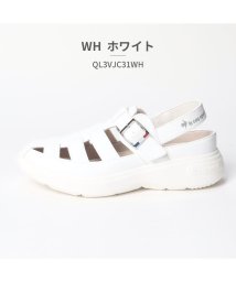 le coq sportif(ルコックスポルティフ)/ルコックスポルティフ le coq sportif レディース QL3VJC31 ラ ローヌ BK WH BG/ホワイト