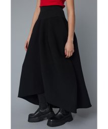 HeRIN.CYE(ヘリンドットサイ)/Jersey volum knit skirt/BLK