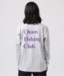 BEAVER(ビーバー)/Chaos Fishing Club×BEAVER  EXCLUSIVE L/S TEE/グレー