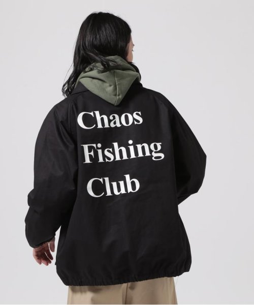 BEAVER(ビーバー)/Chaos Fishing Club×BEAVER EXCLUSIVE COACH JACKET/ブラック