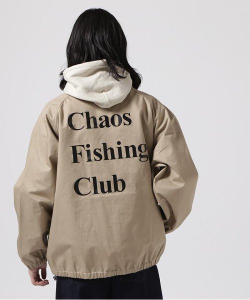 BEAVER(ビーバー)/Chaos Fishing Club×BEAVER EXCLUSIVE COACH JACKET/ベージュ