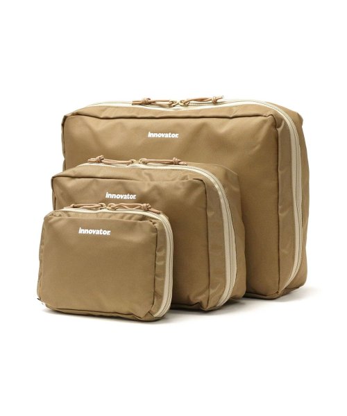 innovator(イノベーター)/日本正規品 イノベーター ポーチ トラベル innovator 3点セット 1L 4L 9L 3 Piece Travel Pouch Set IB5028/ベージュ