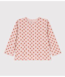 PETIT BATEAU(プチバトー)/プリント長袖Ｔシャツ/ピンク