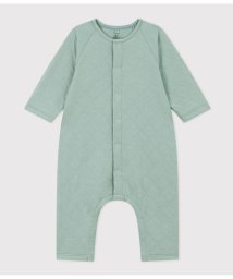 PETIT BATEAU/チュビックキルティング前開きロンパース/505845345