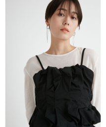 emmi atelier(emmi　atelier)/【セットアップ対応商品】【emmi atelier】ナイロンビスチェ/BLK