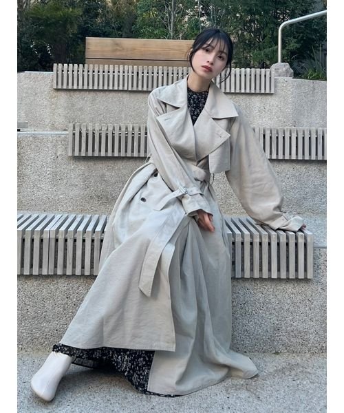 ライトフレアトレンチコート - 新作登場お得 