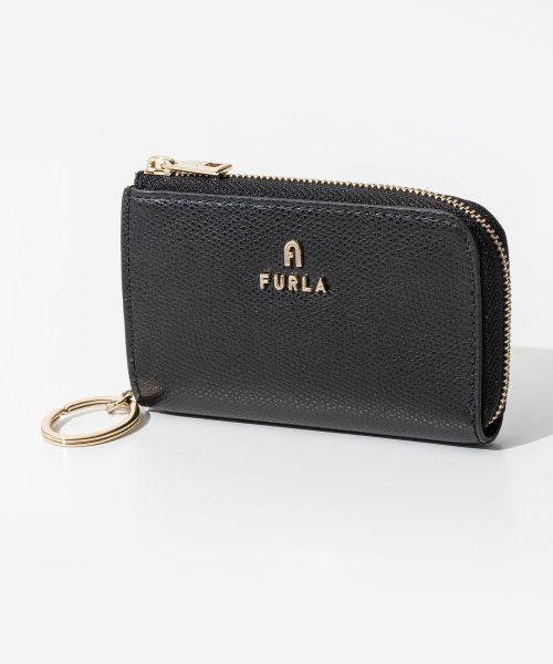 FURLA(フルラ)/フルラ FURLA WR00435 ARE000 キーケース CAMELIA KEYCASE ZIP AROUND レディース コインケース コンパクト/ブラック