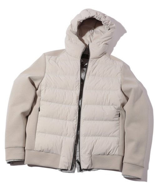 【DUNO/デュノ】前身頃ダウンコンビブルゾン 