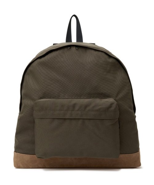 FUSE(フューズ)/【PACKING（パッキング）】BOTTOM SUEDE BACKPACK　/オリーブ