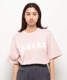 KALNA(カルナ)/ロゴTシャツ/PINK